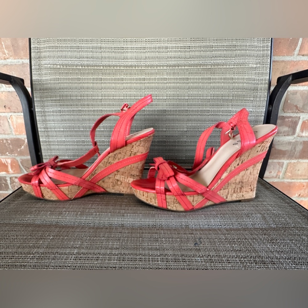 Guess Coral Cork Wedge
